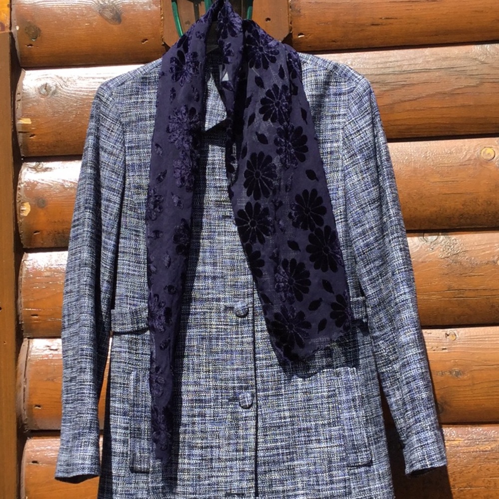 Blazer Femme Liz Claiborne Marine - Taille L - Manches Longues - Neuf Avec Étiquettes